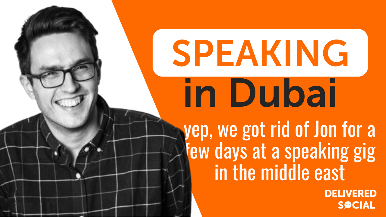 Delivered Social CEO speaks in Dubai