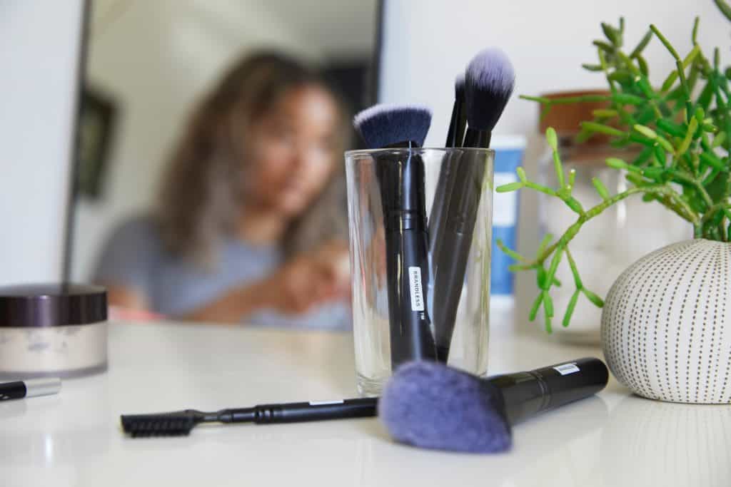 makeup brushes