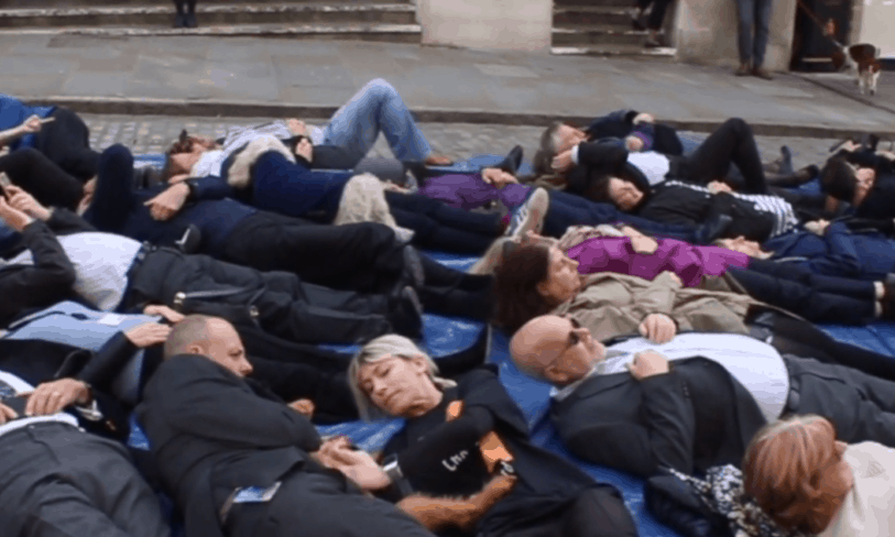 The Archeangel Project Sleepy Flashmob