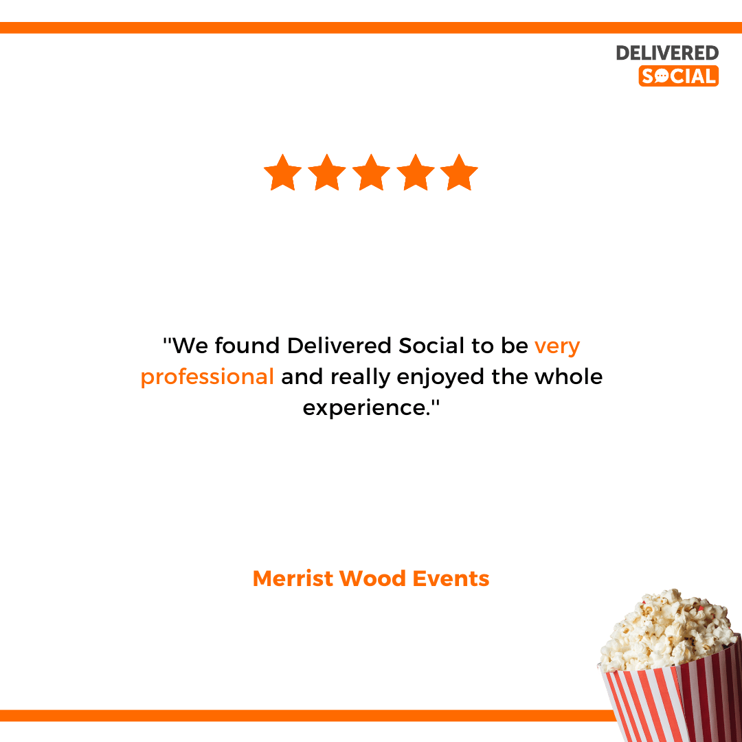 feedback card for digital marketing & social media strategy