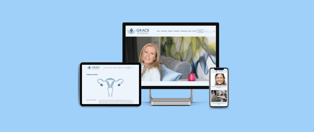 charity website