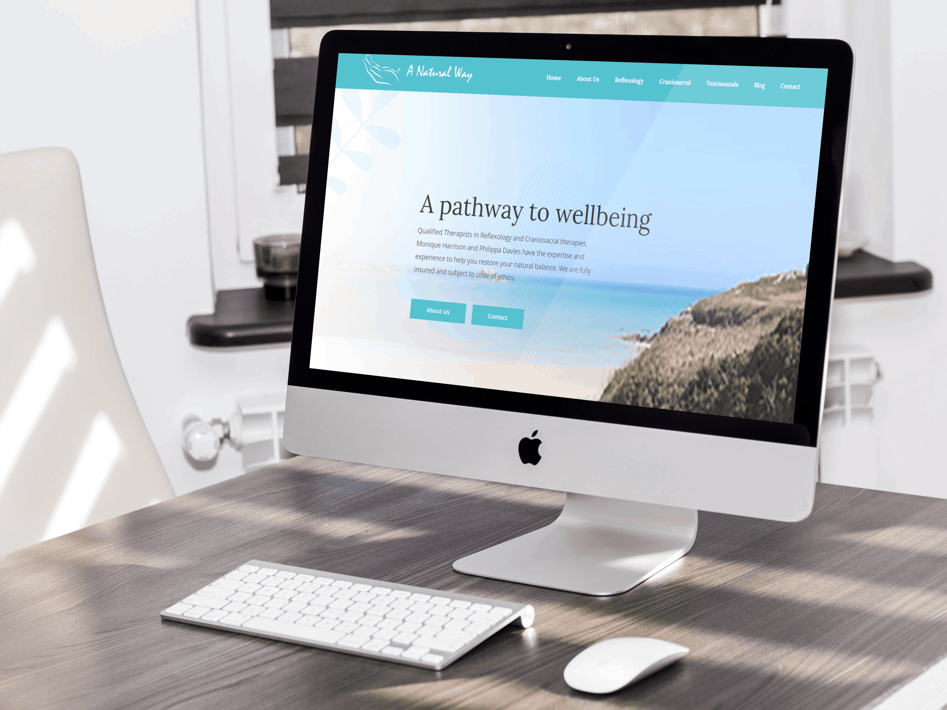 ANaturalWay A Natural Way Website design