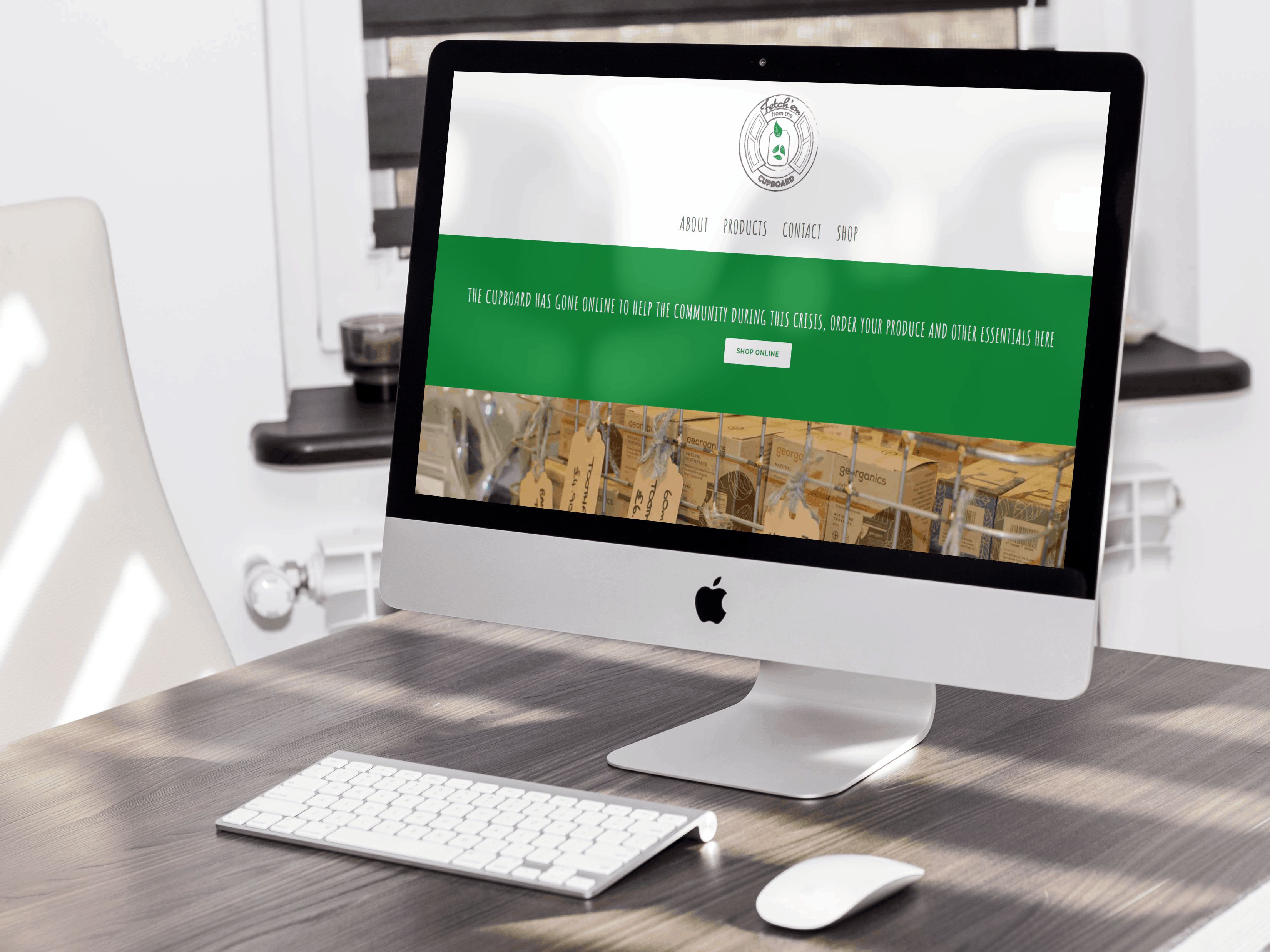 Fetch’EmFromTheCupboard Fetch'Em From the Cupboard Website Design