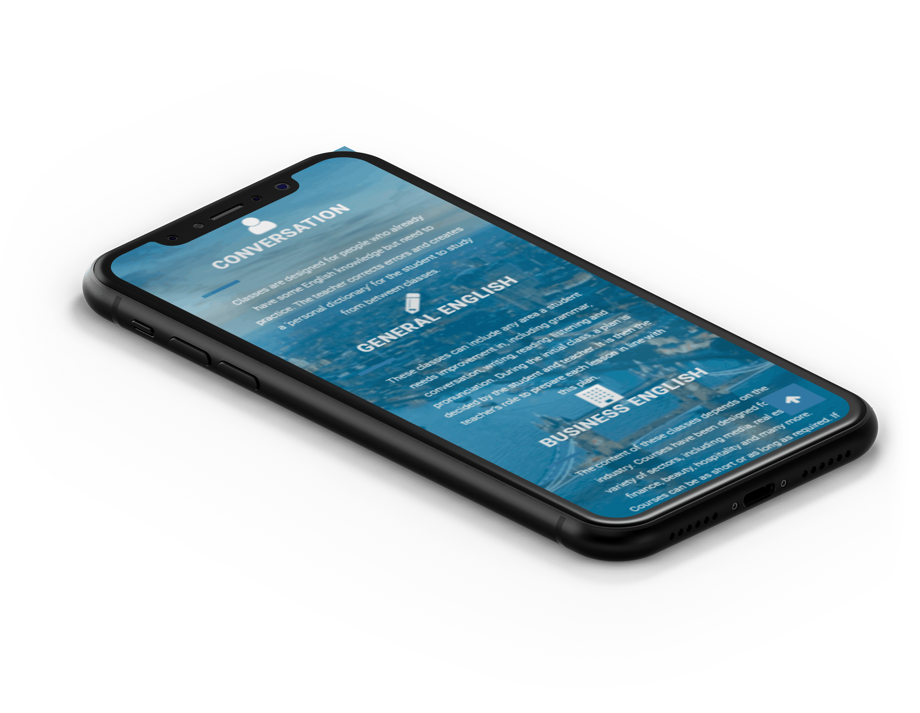 London English Tutors Mobile Project Image