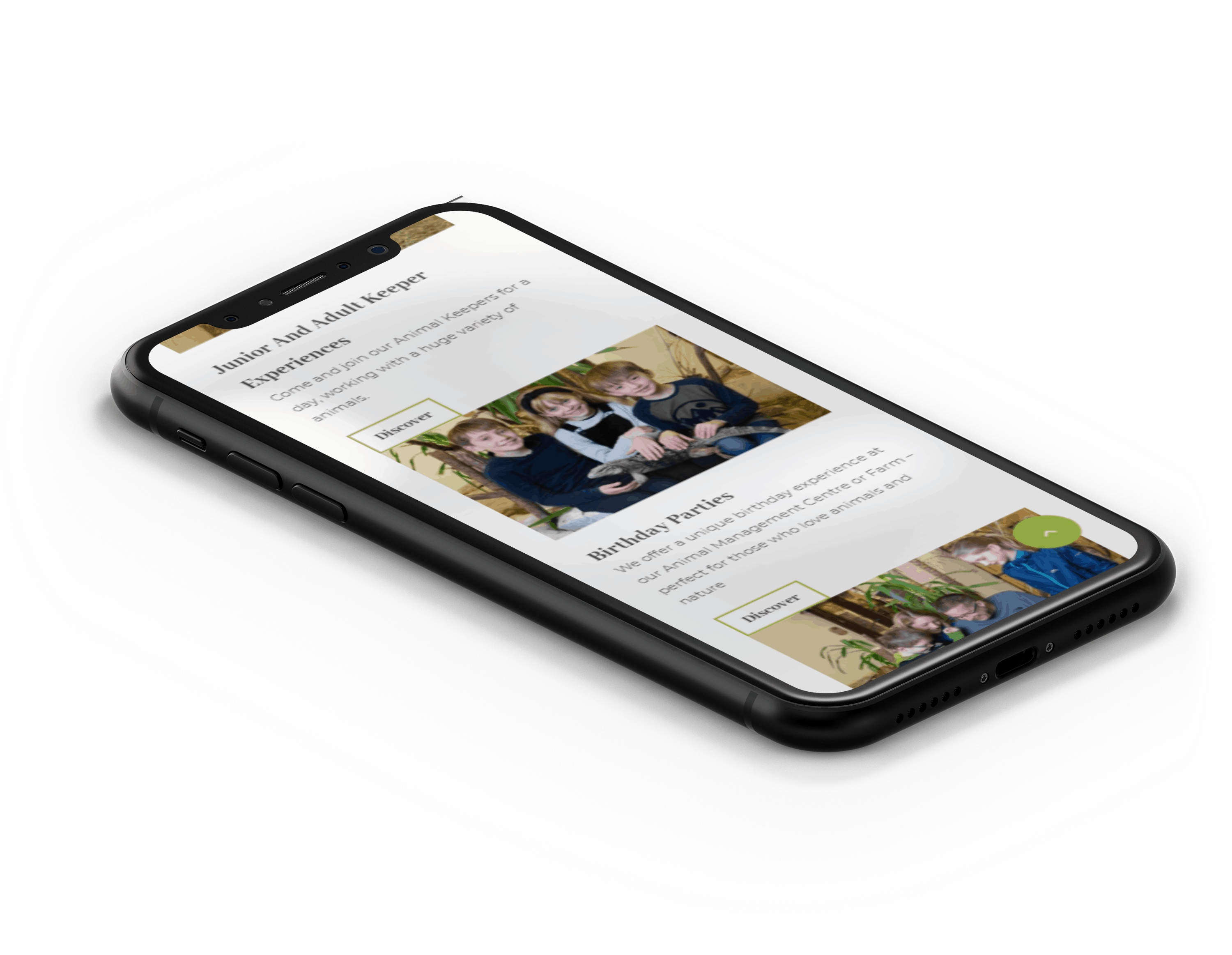 Merrist Wood Events Mobile Project Image