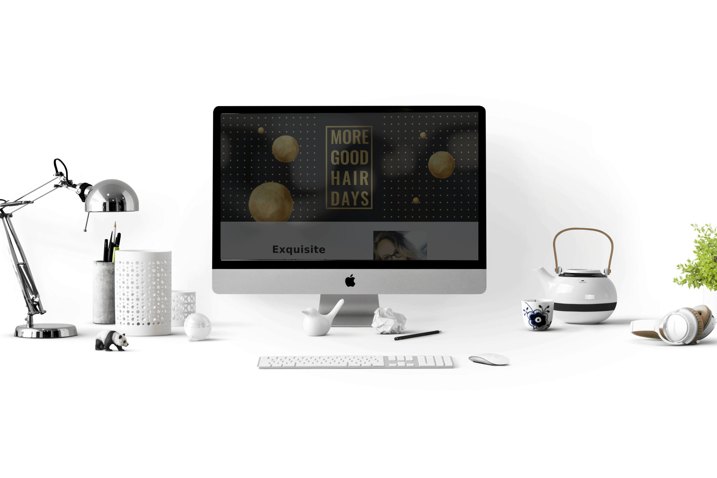 MoreGoodHairDays More Good Hair Days Web Design