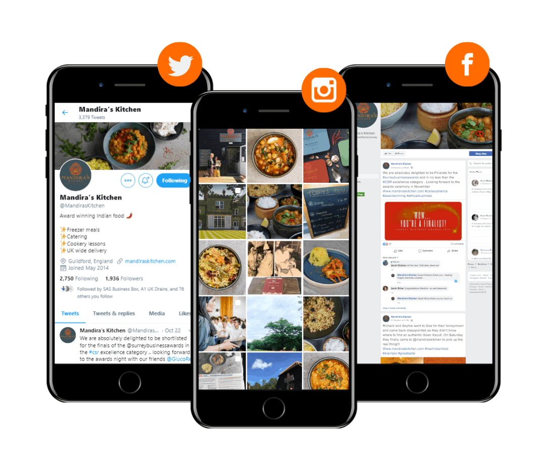 Mandira’sKitchenSocialMedia Mandira's Kitchen social media