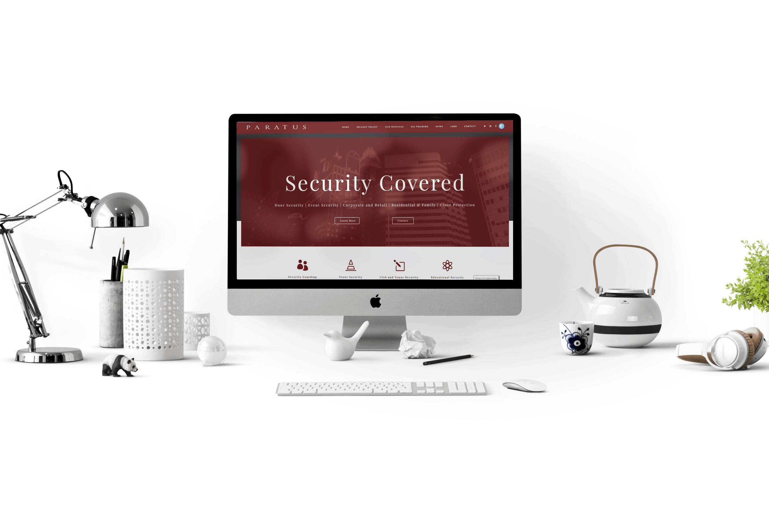 Paratus Paratus web design
