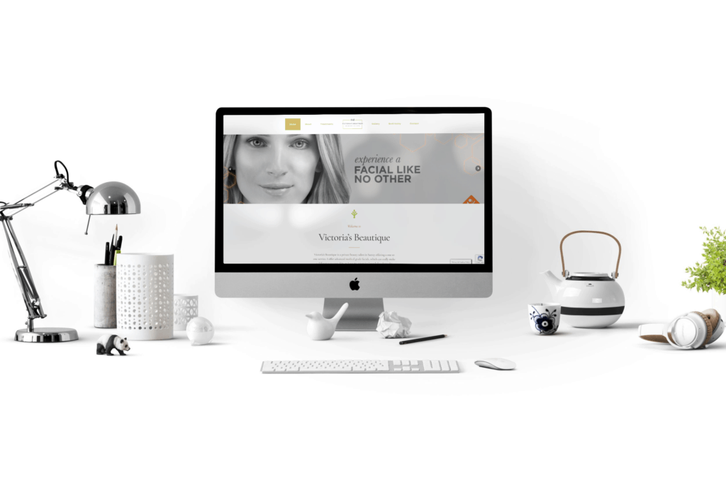 Victoria’sBeautique Victoria's Beautique website design