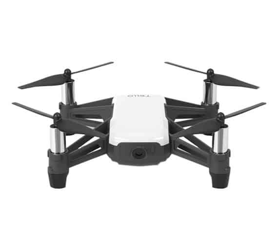Black and white drone