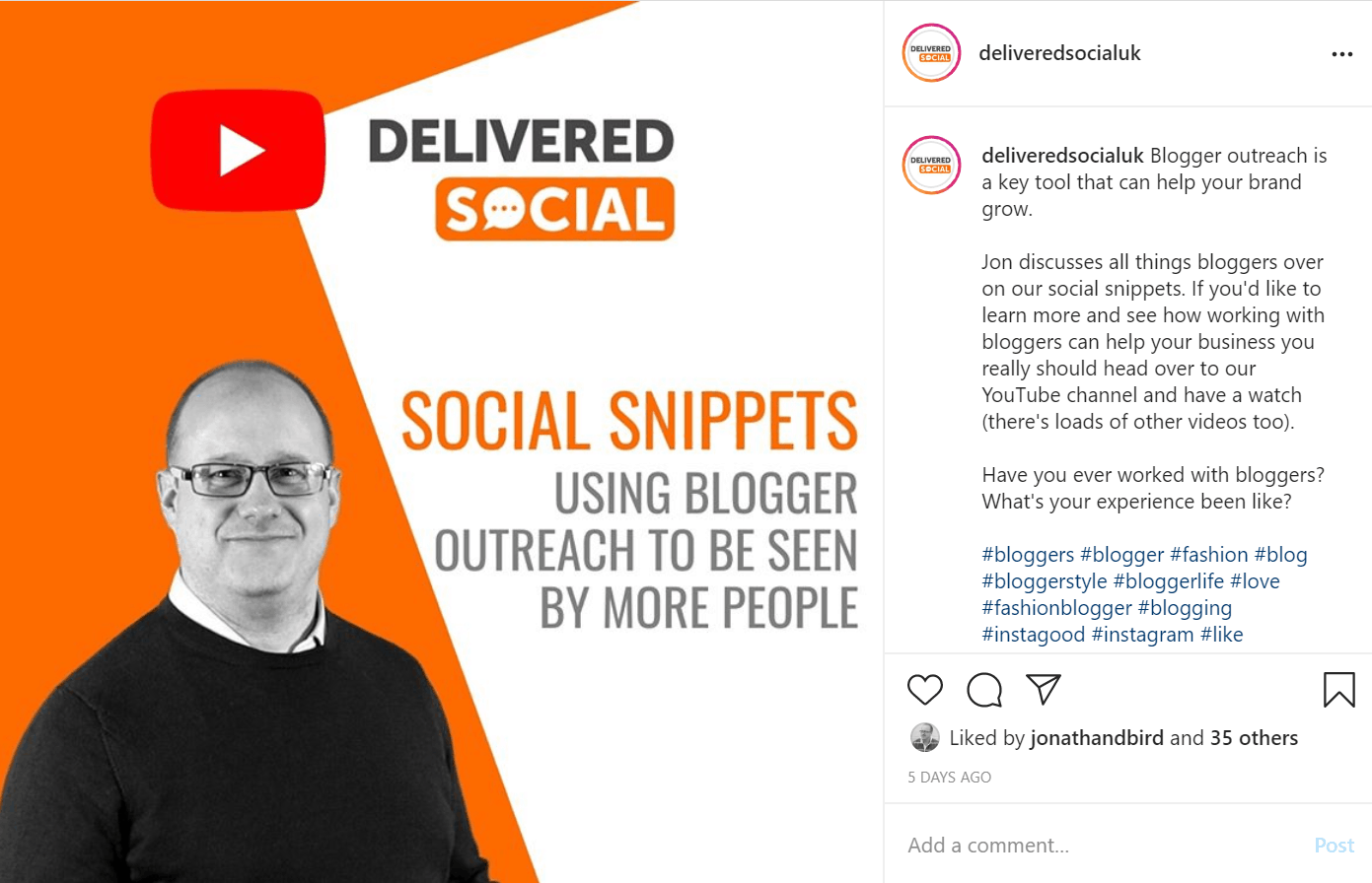 Evergreen Example 1: Social Snippets
