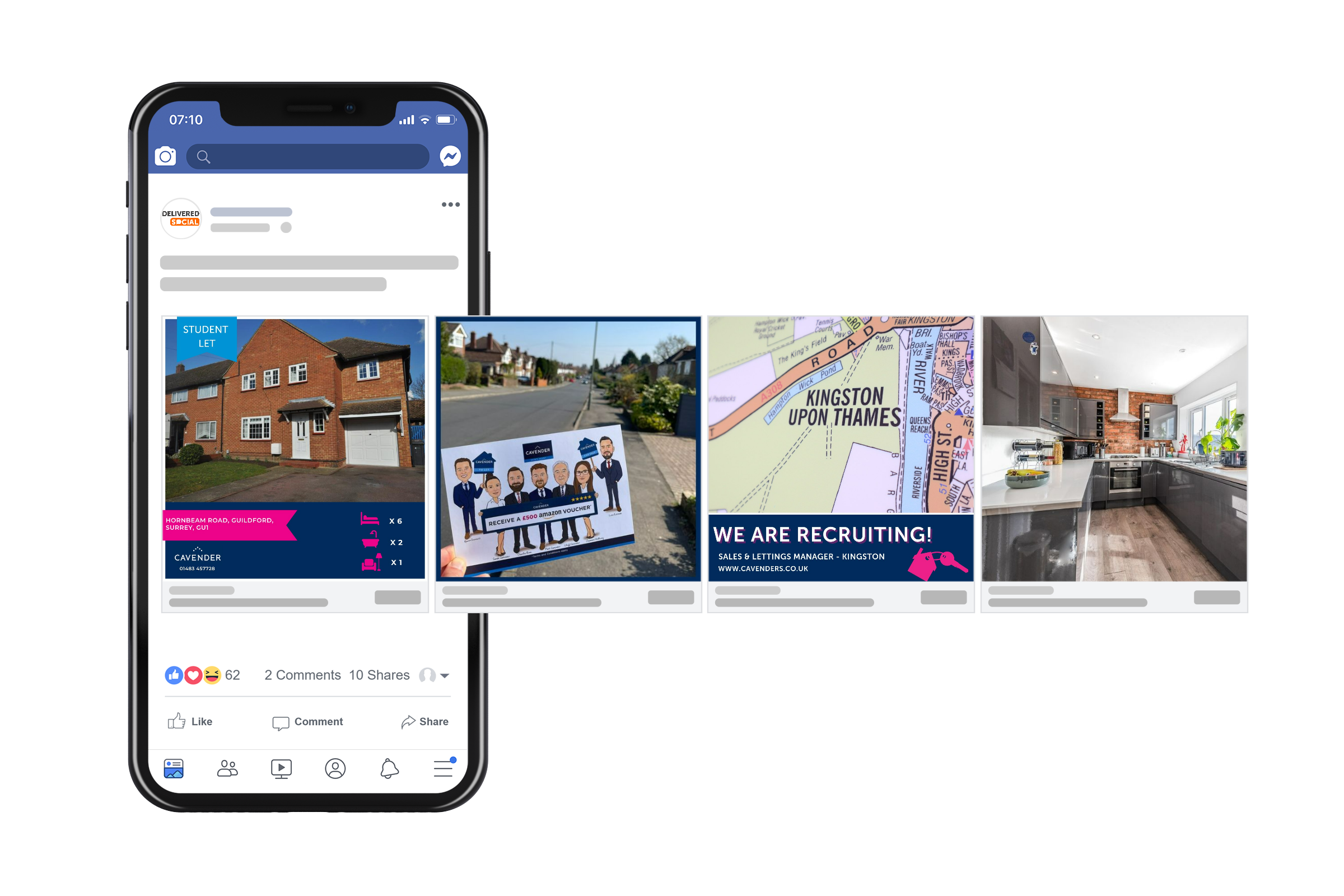 social media for estate agents