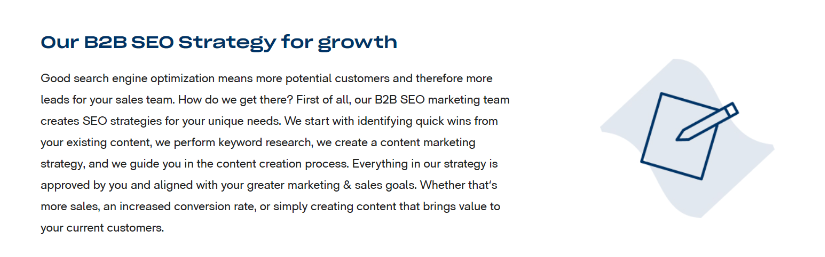 b2b seo growth