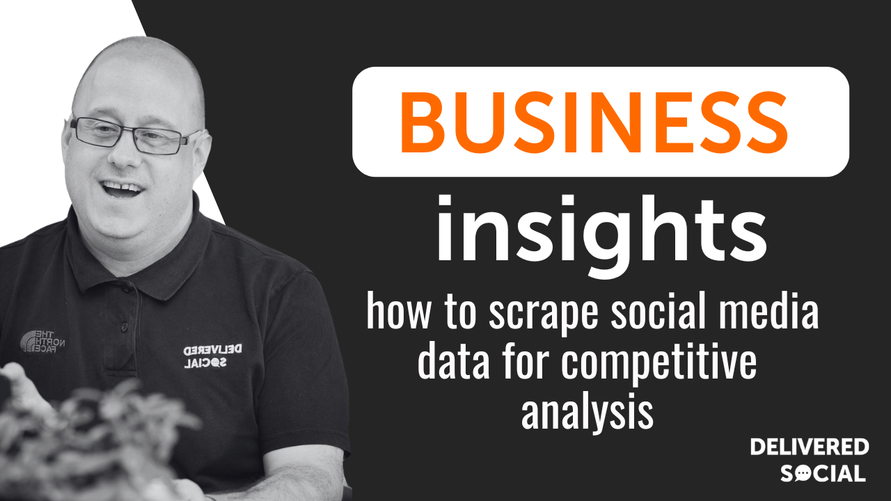 How to Scrape Social Media Data for Competitive Analysis and Business Insights