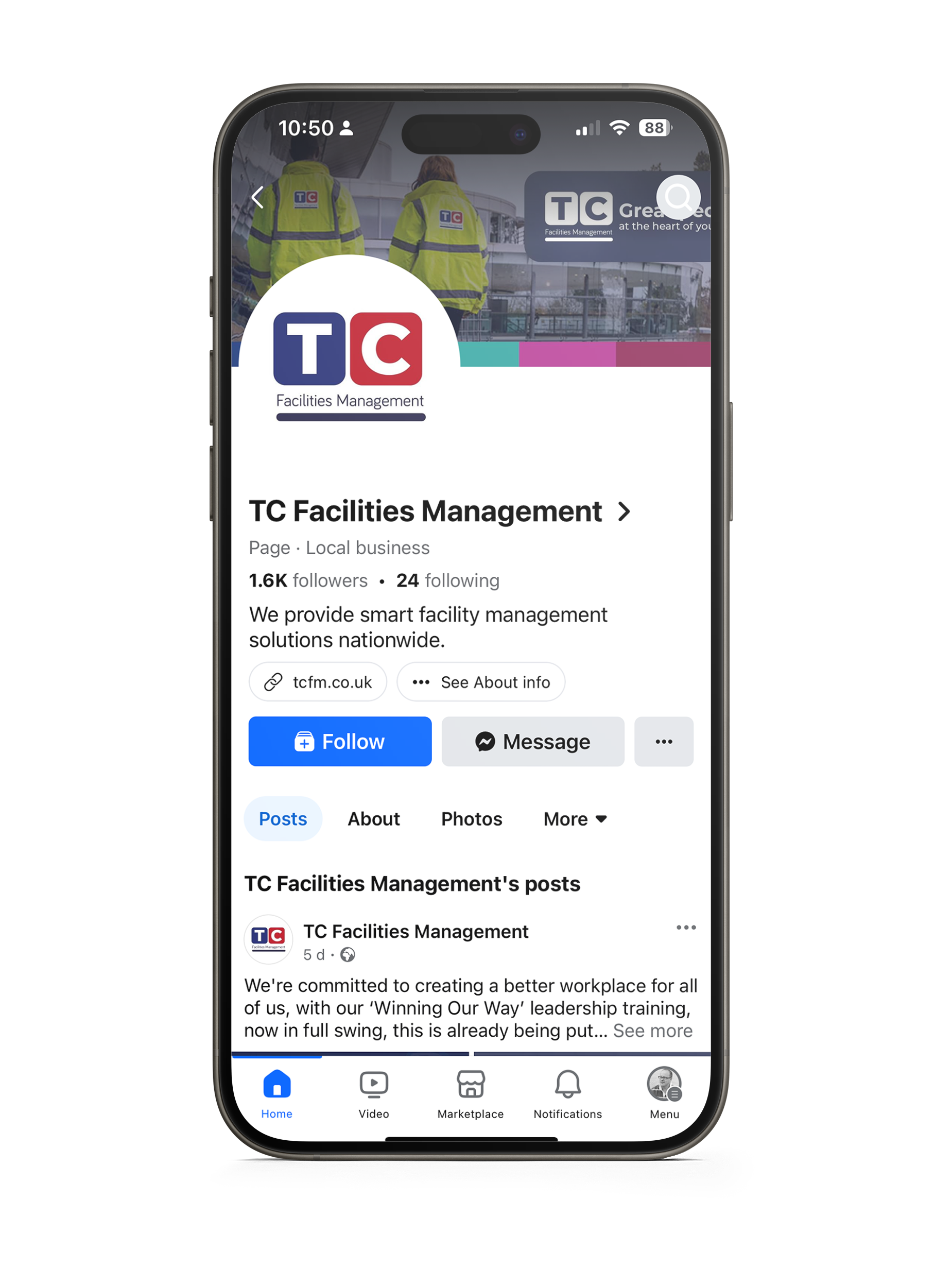 TC Facilities Management Mobile