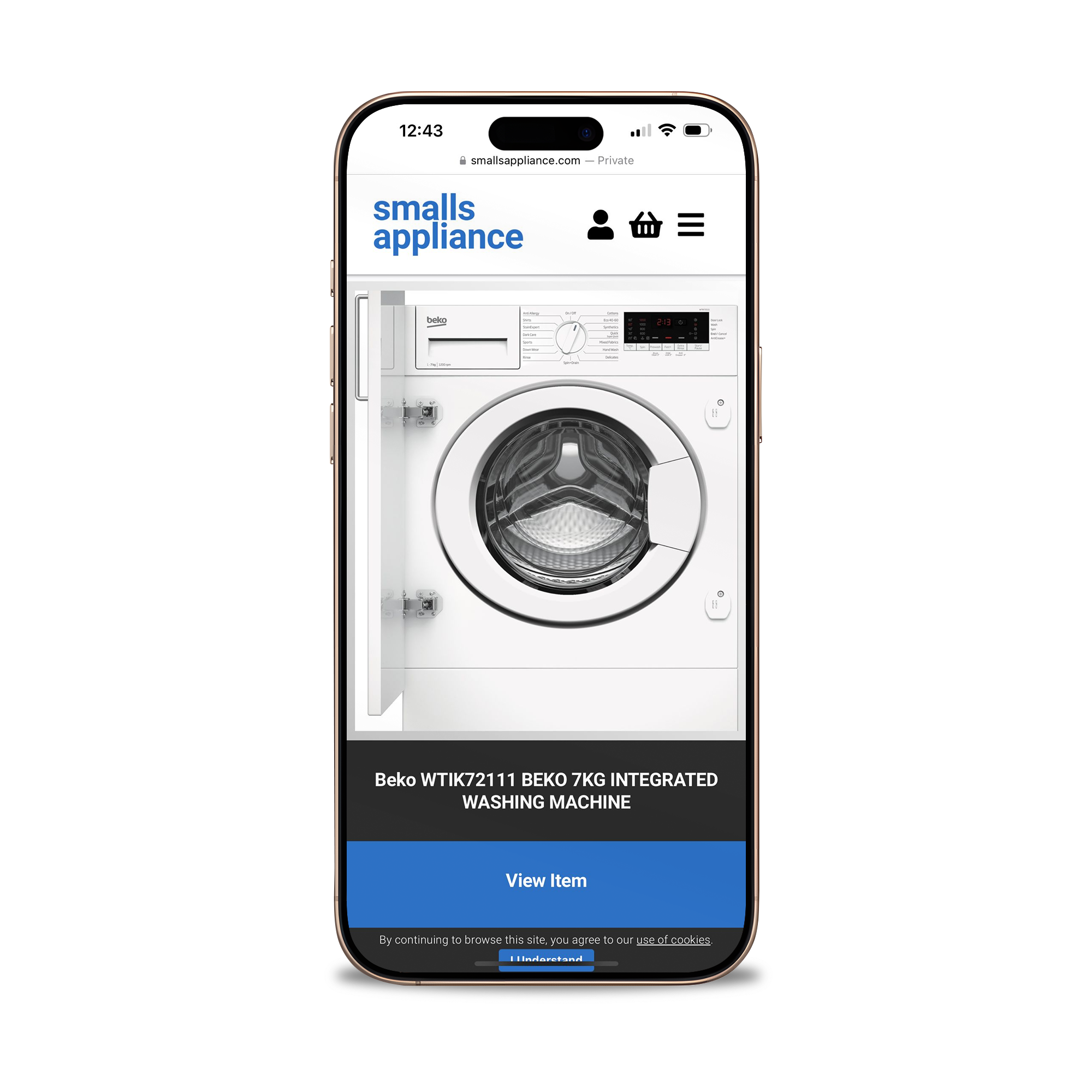 Smalls Appliance on Mobile