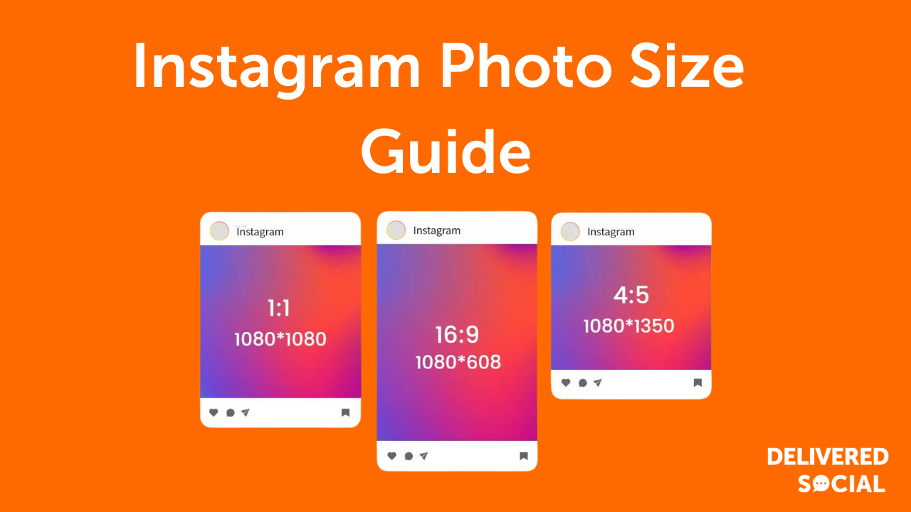 Instagram Post Size Visual by Delivered Social