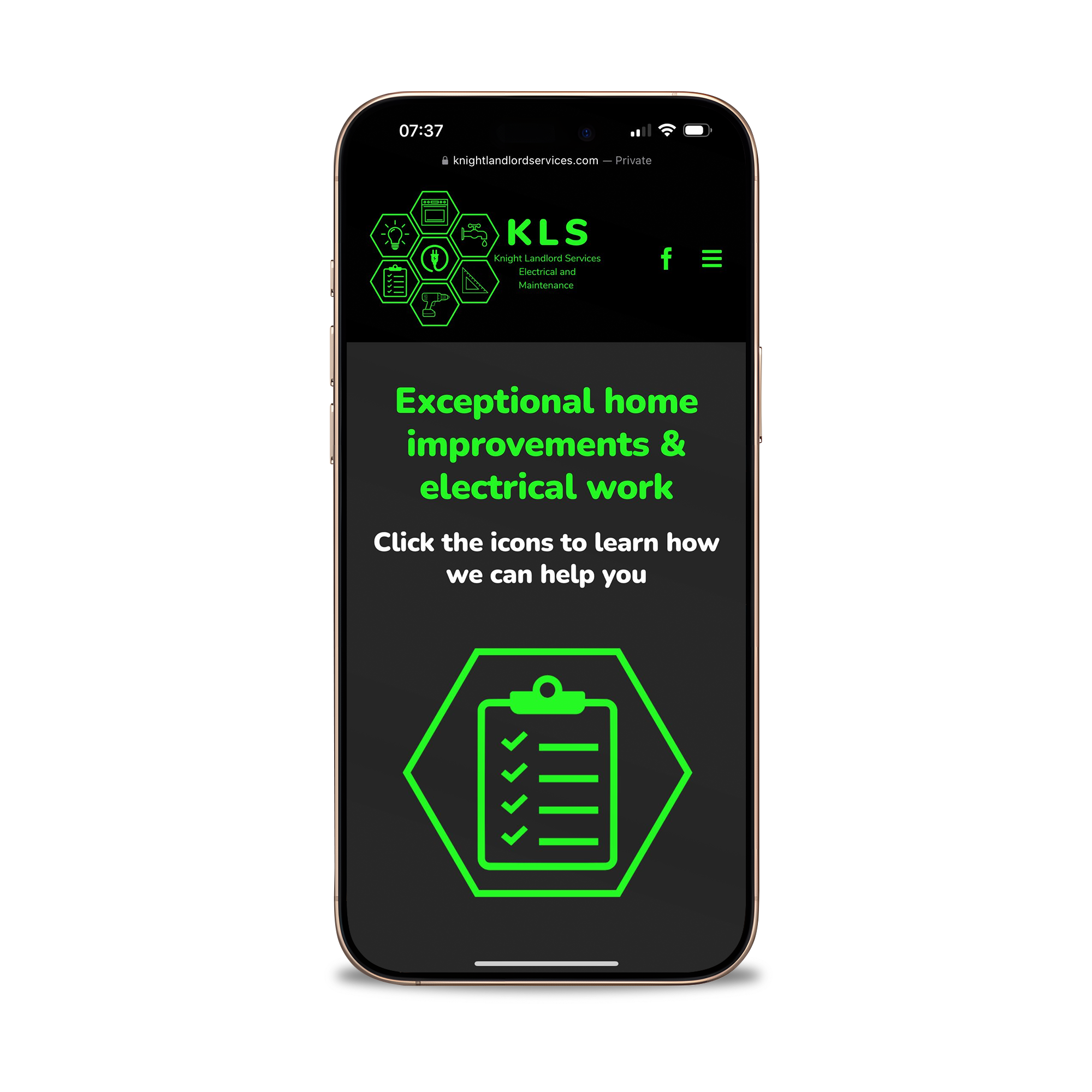 Knight Landlord Services on Mobile