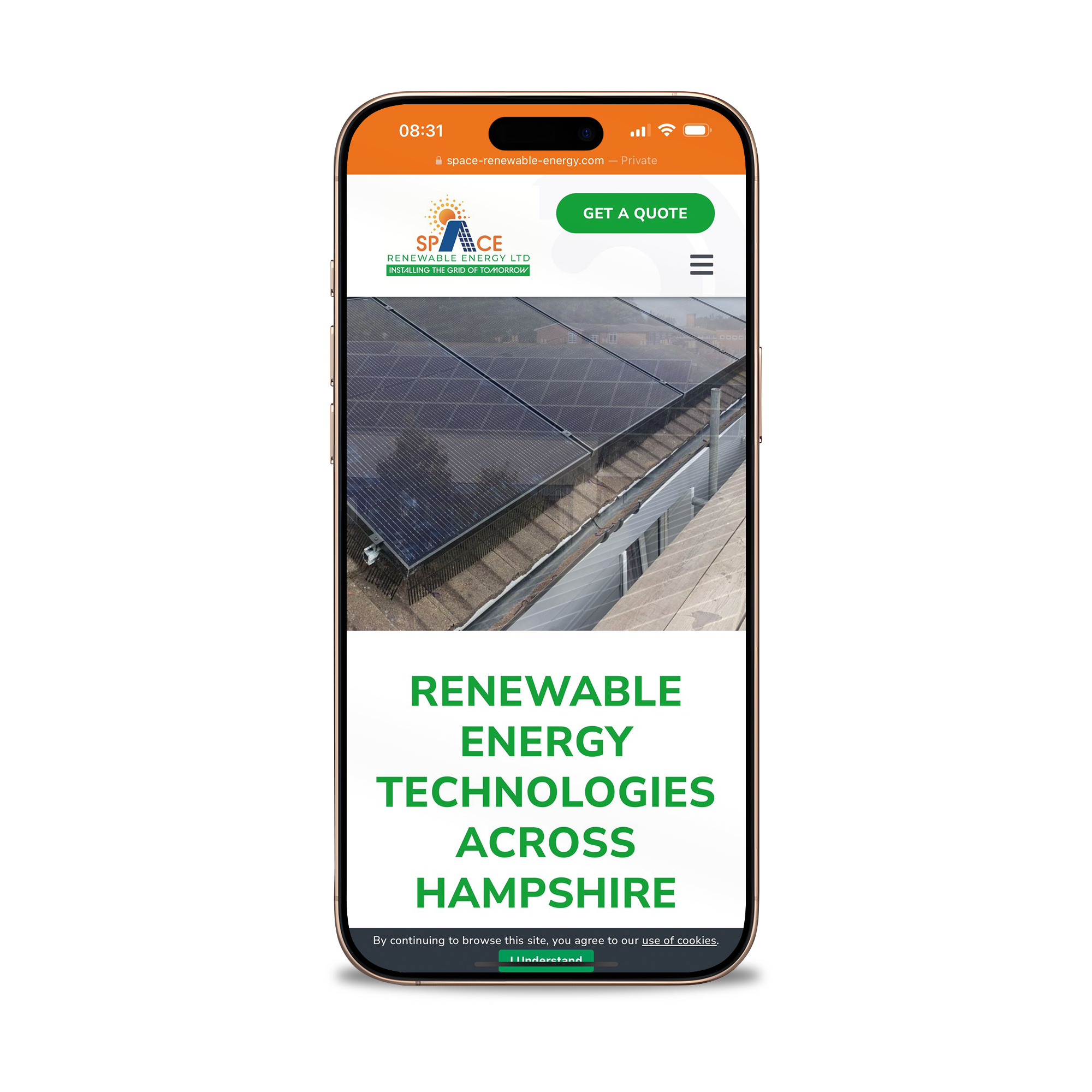 Space Renewable Energy on Mobile