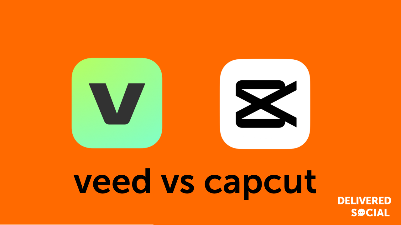 Veed Vs CapCut - App Store Icons - Delivered Social