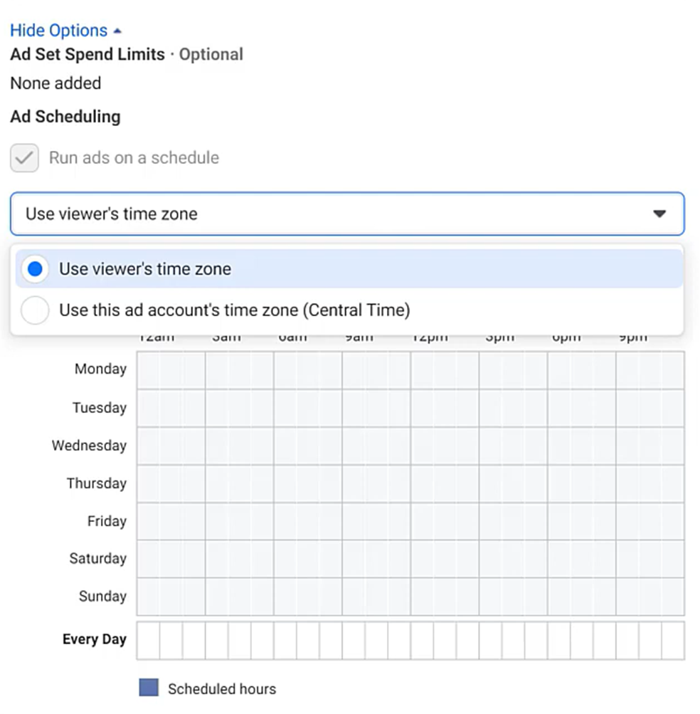 AD Set Spend Limits