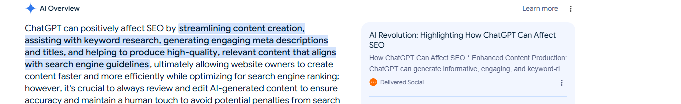 SEO And AI Search