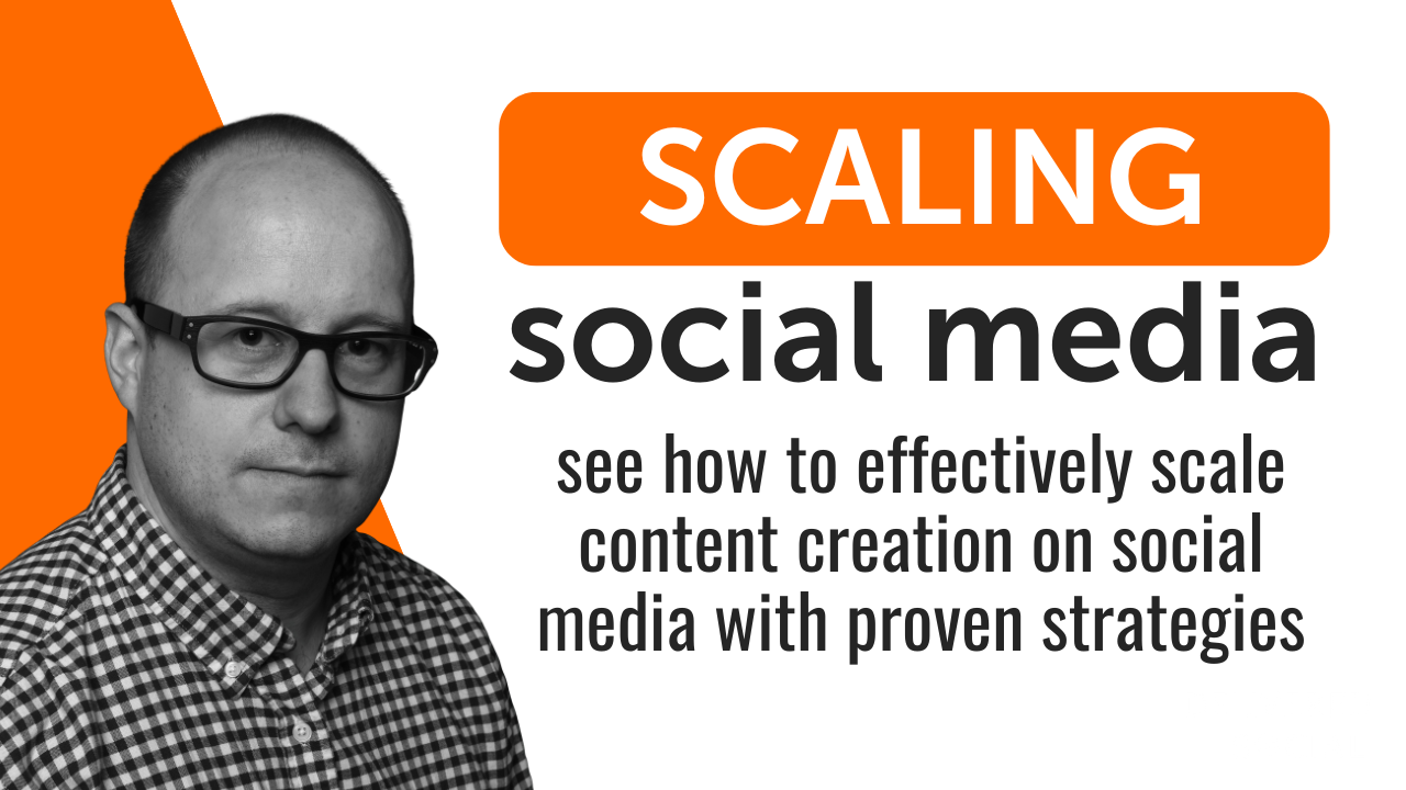 Effectively Scale Social Media Content Creation