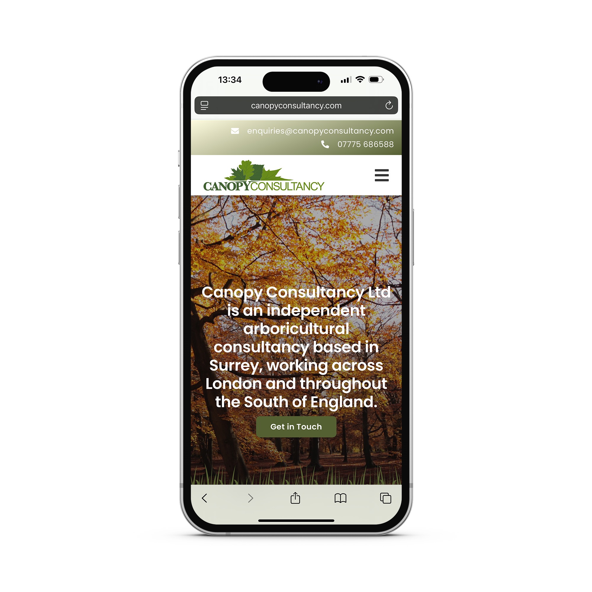 Canopy Consultancy Ltd on Mobile Device Canopy Consultancy Ltd on Mobile