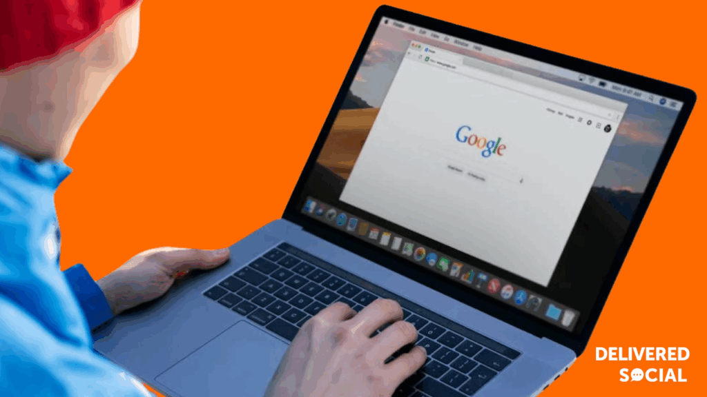 Google on Laptop - Google G Logo Update 2025 Blog