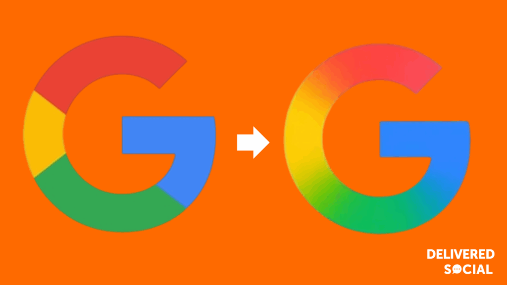 Old Google Logo and New Google Logo -Google G Logo Update 2025 Blog
