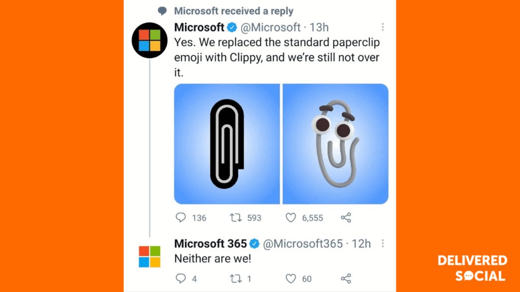 What Happened to Microsoft Clippy - Twitter Conversation Microsoft and Office 365