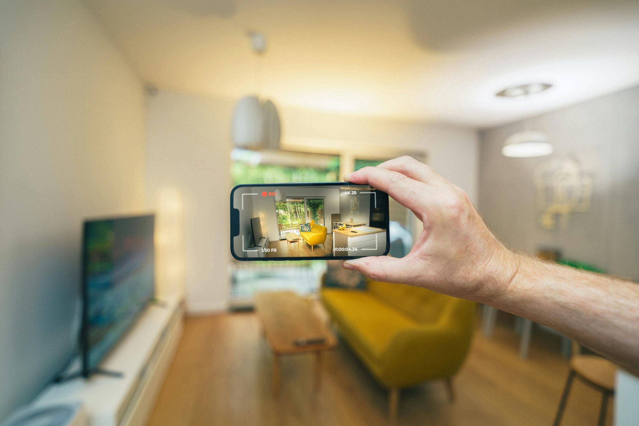 Person Filming In House - Video Marketing for Agents