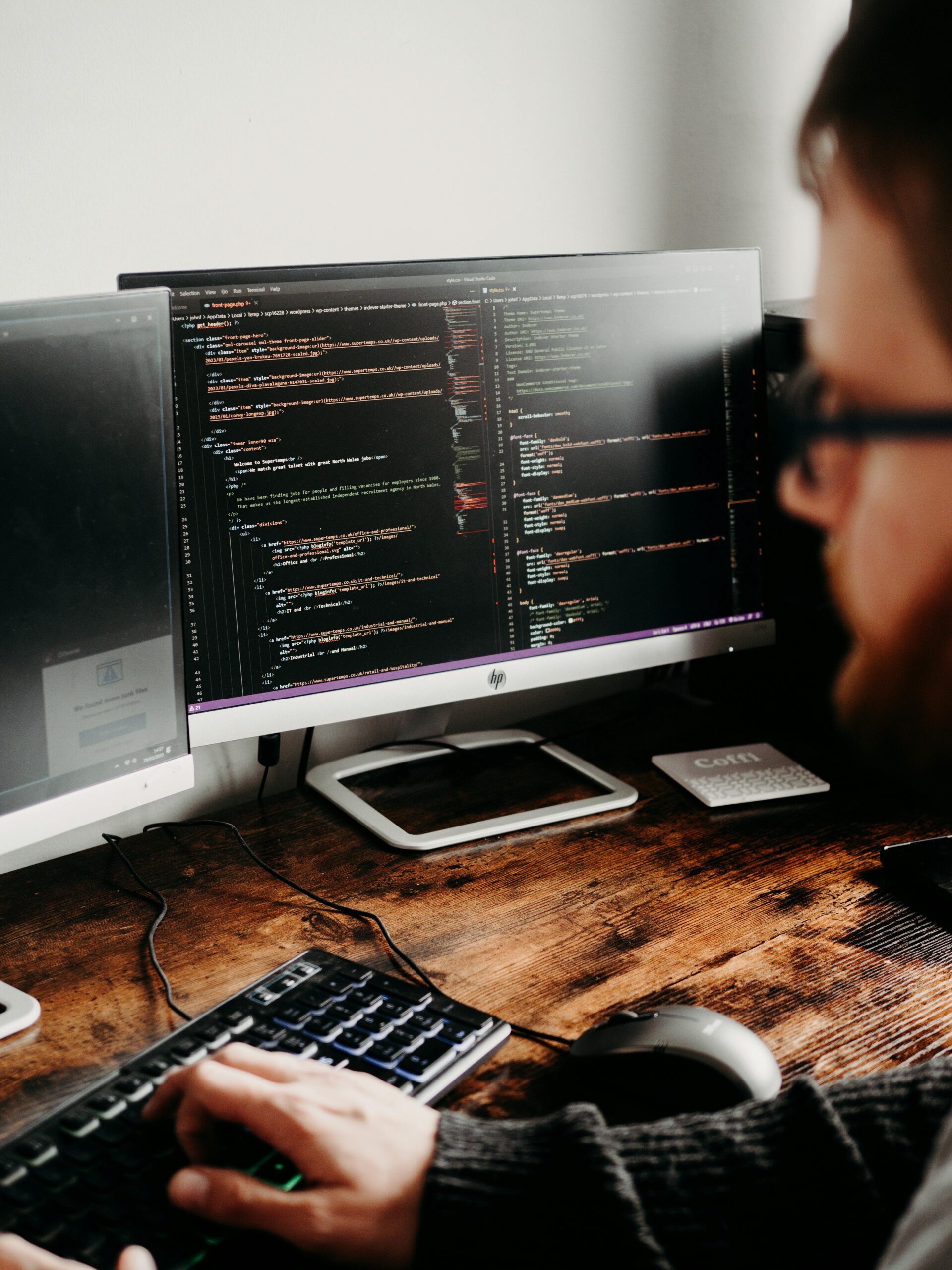 Web Designer Working - Affordable Nonprofit Websites