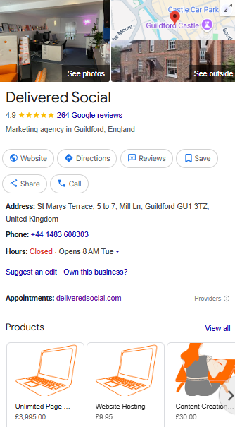 06 Voice Search Optimisation - Delivered Social Google Business Profile