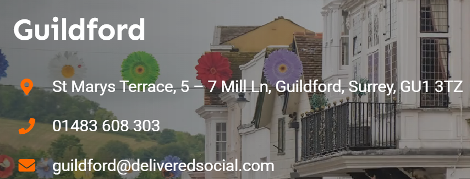 11 Voice Search Optimisation - Delivered Social Contact Us Page