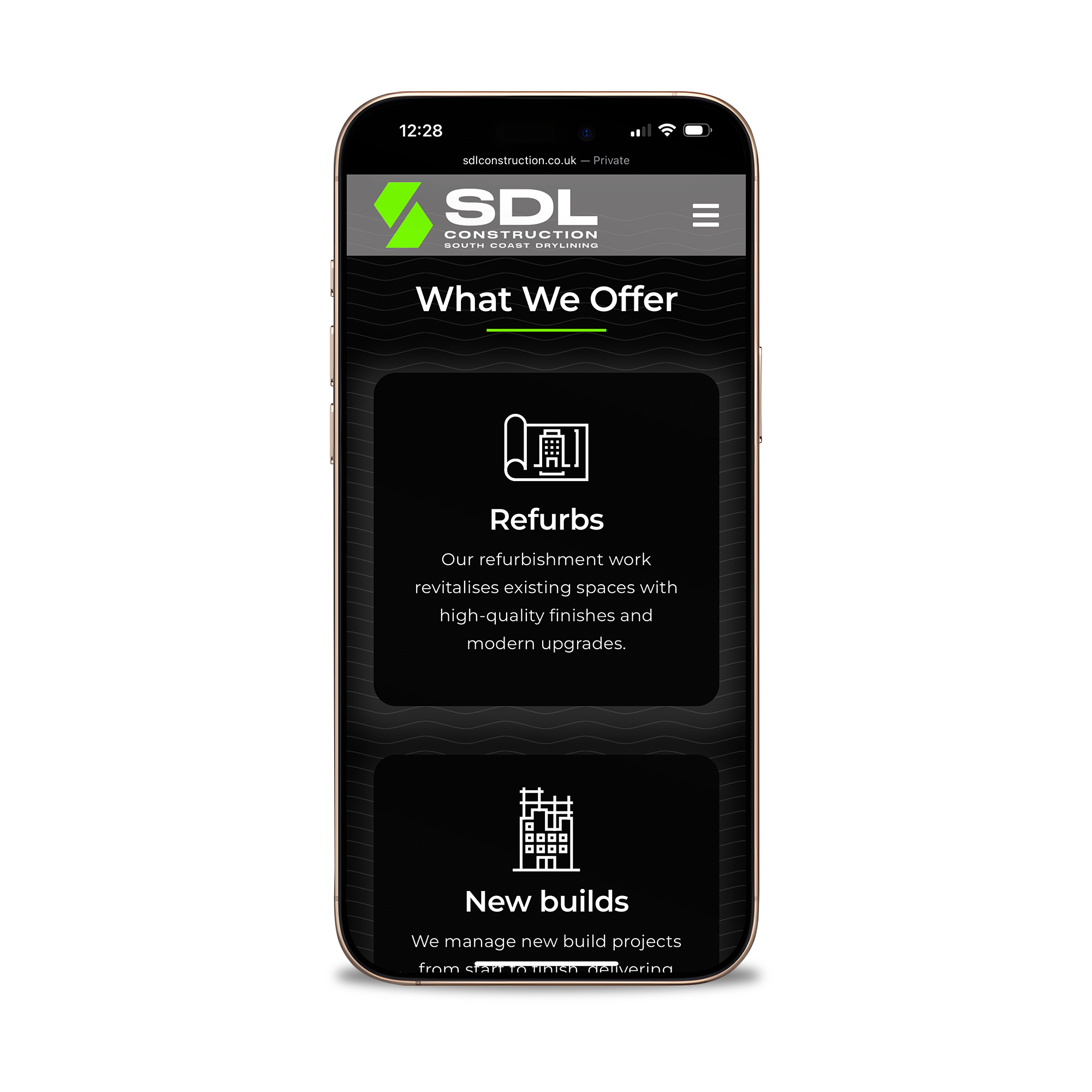 SDL Construction on mobile