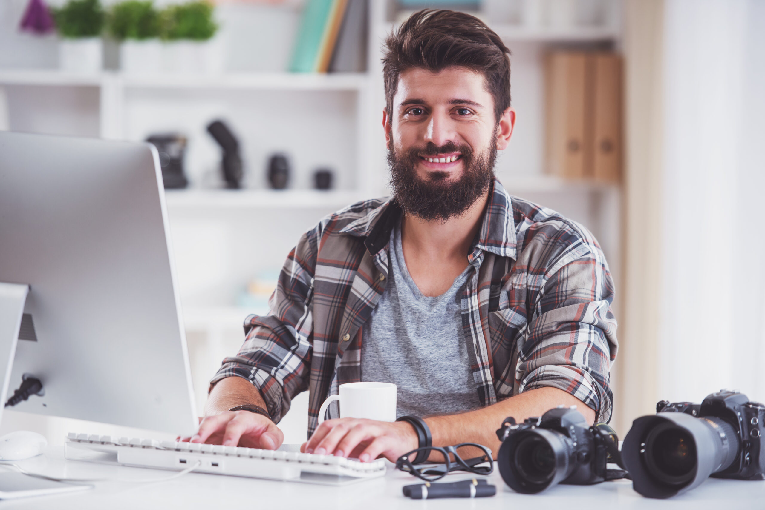 Charity Website Content Updates - web designer smiling