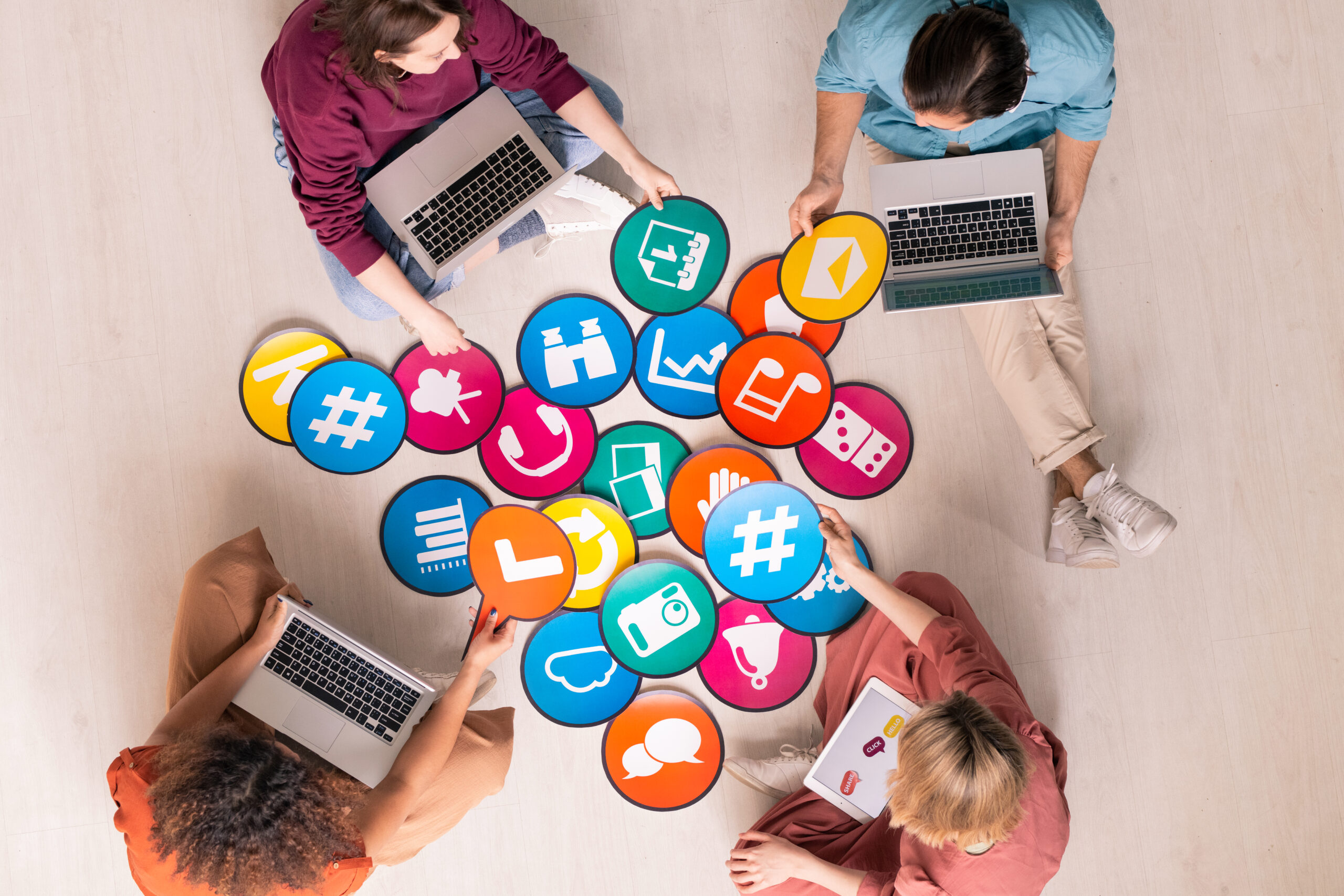 Winning-Content-Strategy-for-Charities-Proven-Ways-to-Maximise-Engagement-millennials-talking-about-social-media