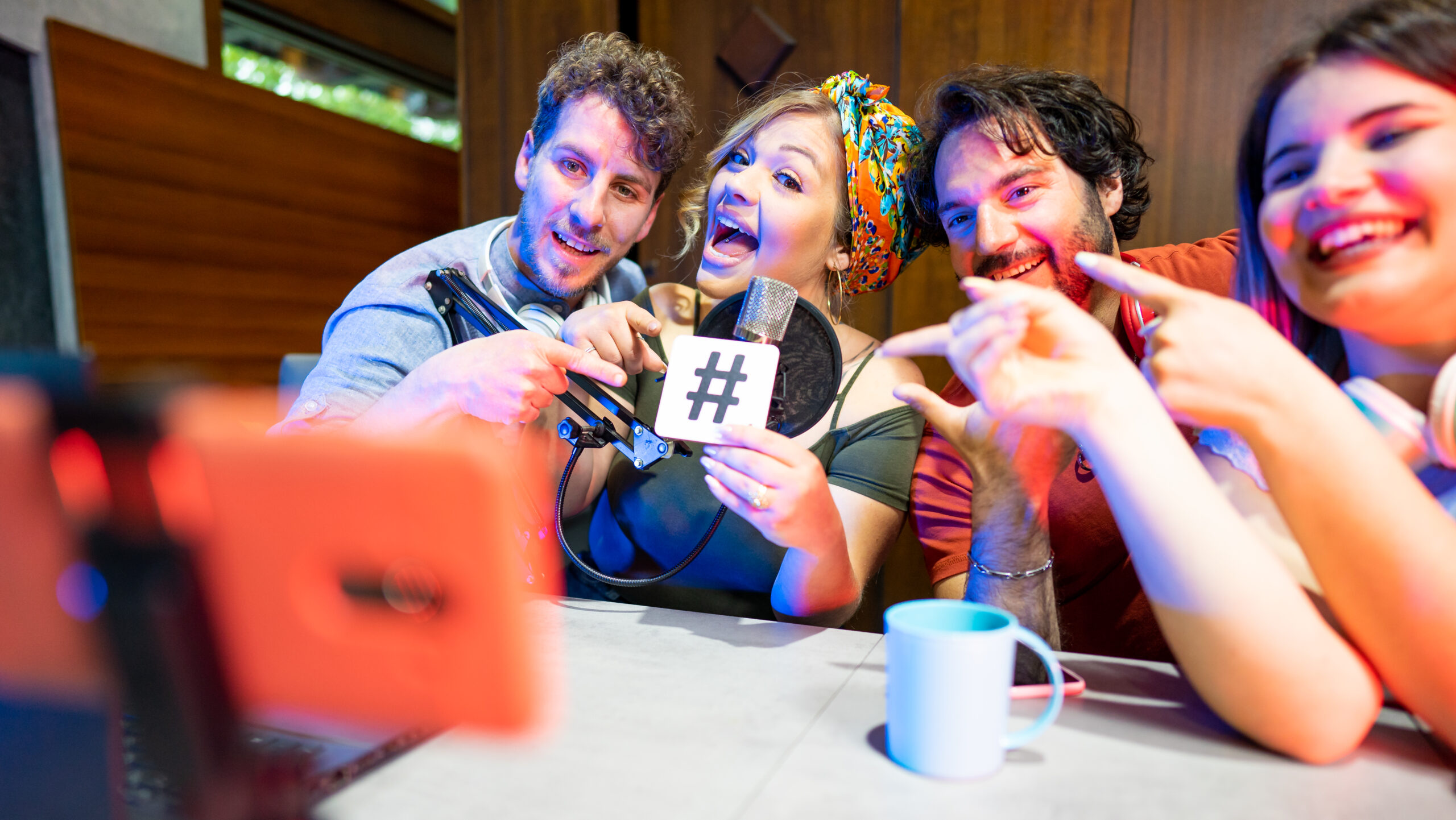 Top Tips to Use Hashtags Effectively and Expand Your Reach - streamers hold hashtag icon