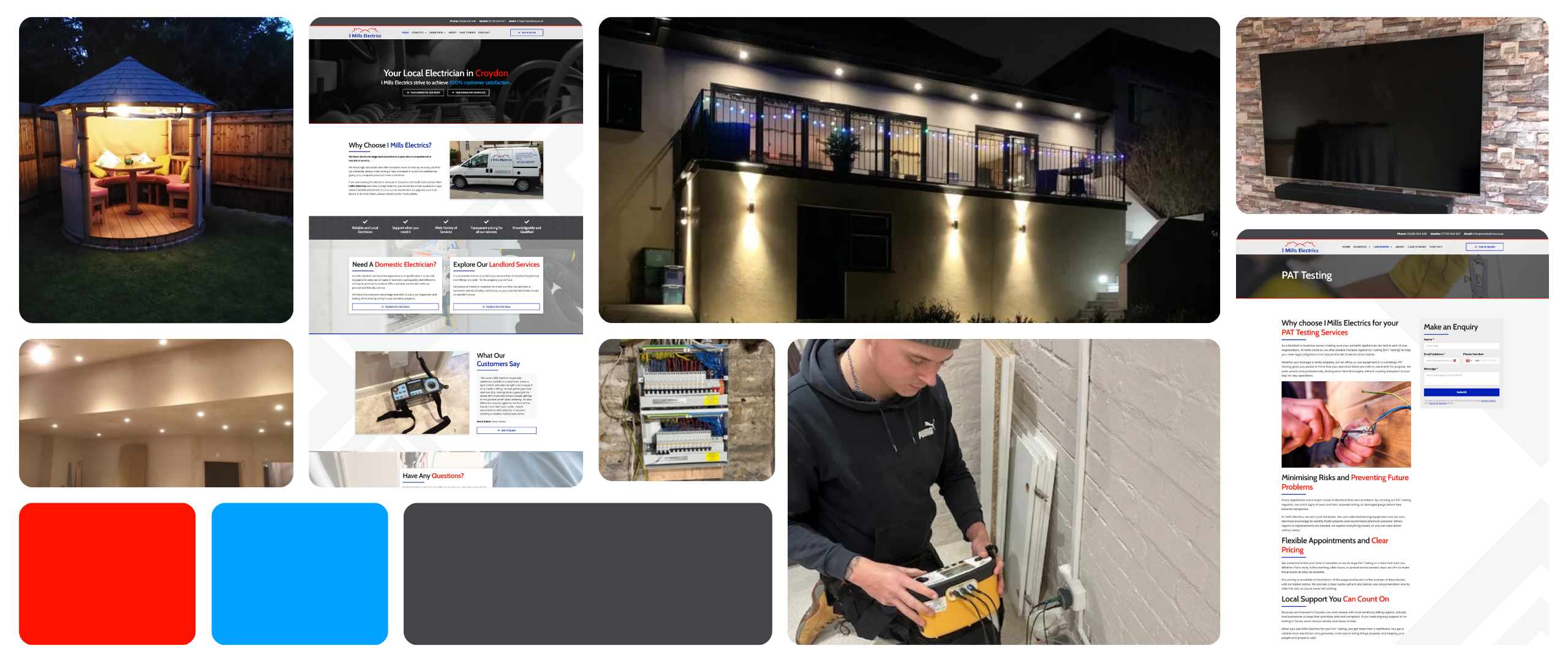 I Mills Electrics Website