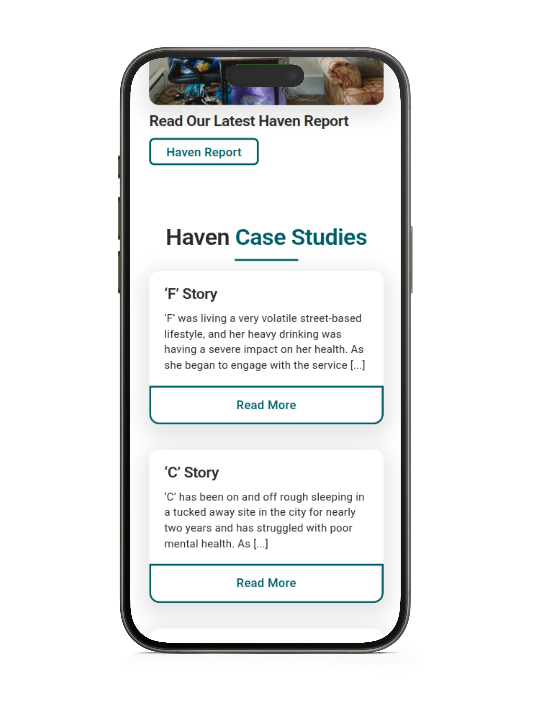 It Takes a City website on mobile Bellbird Comms - Website on Mobile
