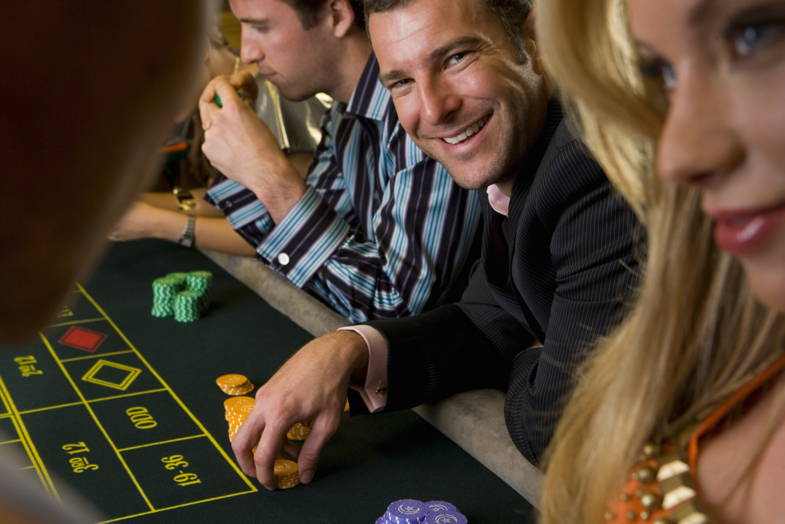 Mastering the Game - A Clever Casino Blog Content Strategy - man at roulette table