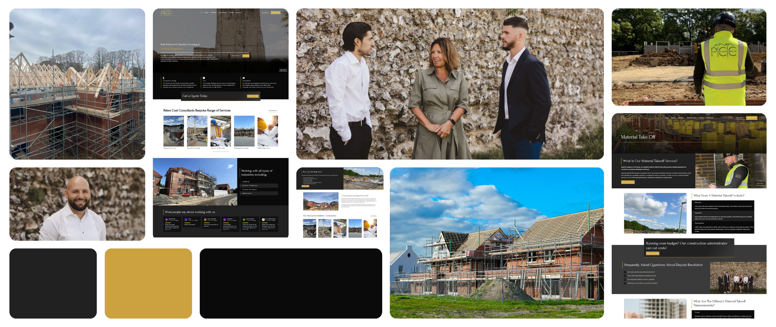 Peters Cost Consultants Website