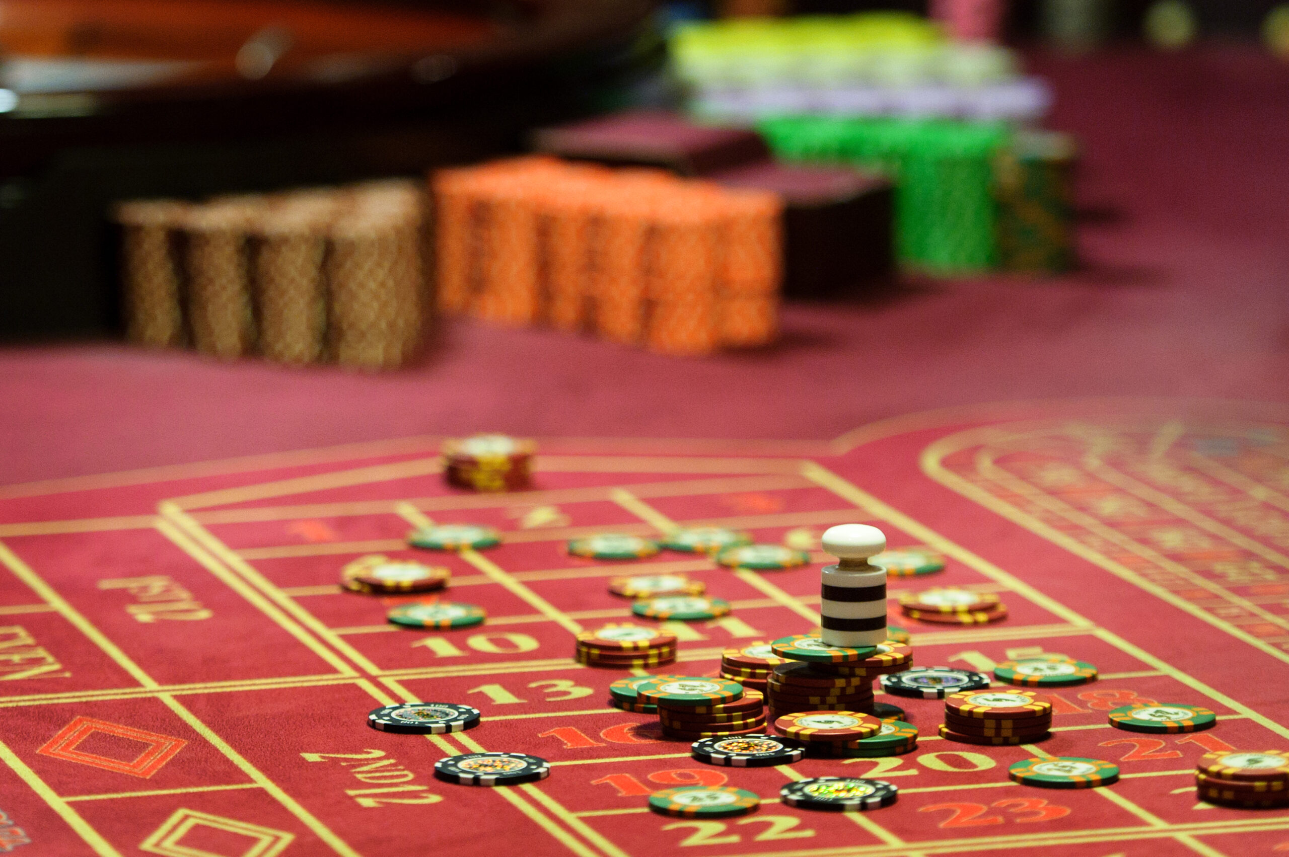 Seasonal Casino Promotion Ideas That Drive Player Engagement All Year Round - close up of casino chips.