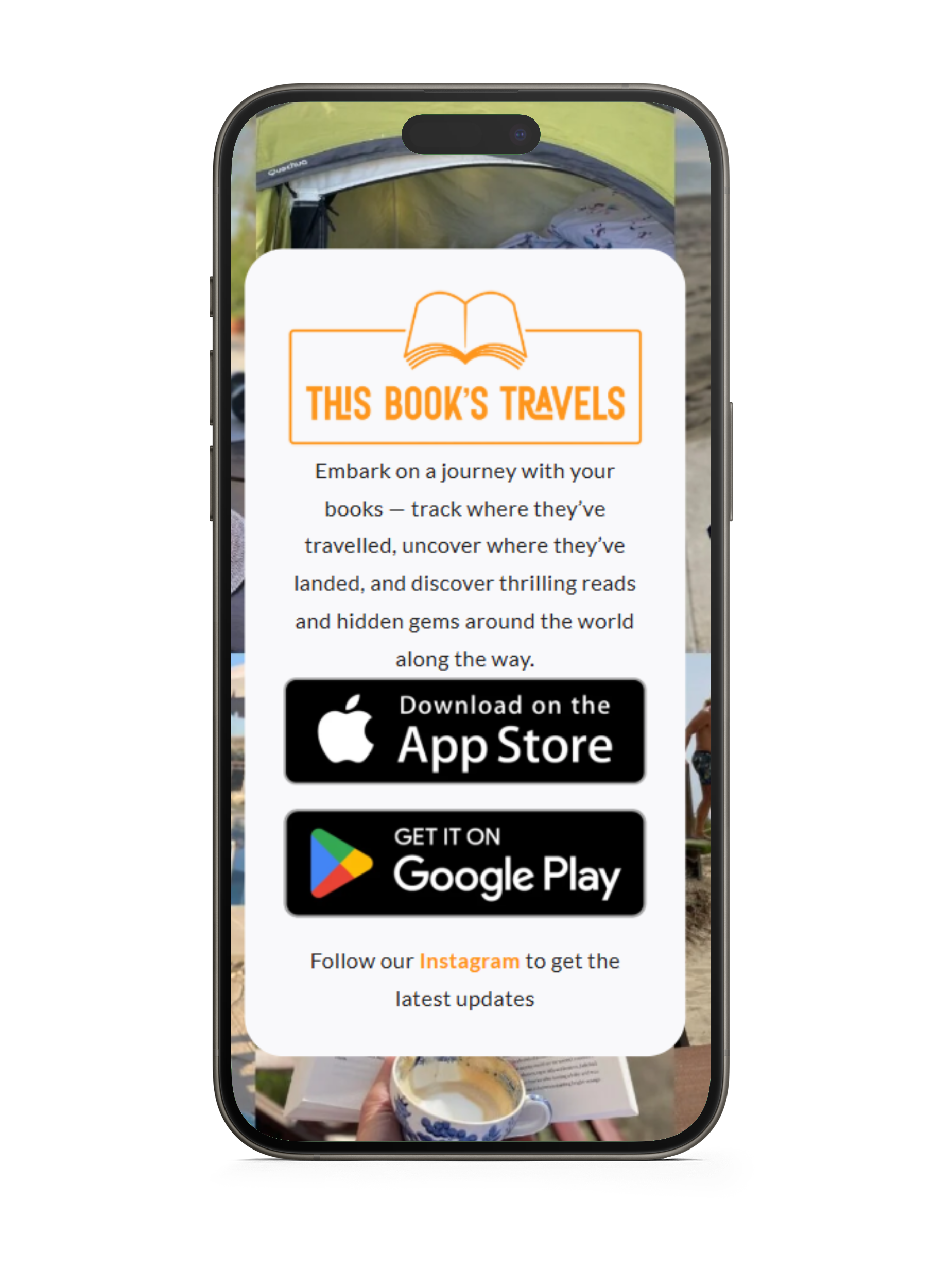 This Books Travels Mobile Bellbird Comms - Website on Mobile