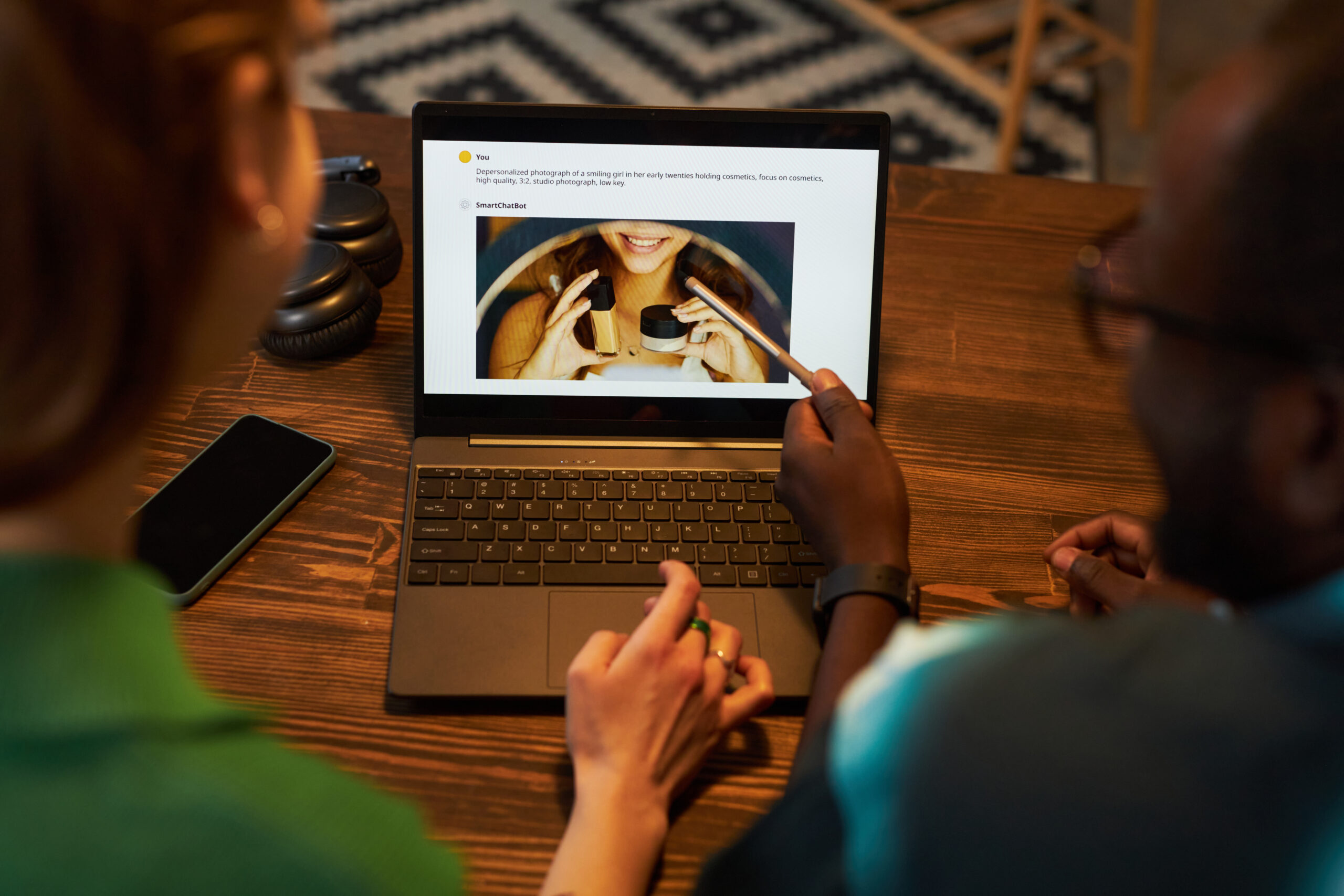 Why the Importance of Clear Brand Messaging Cannot Be Overlooked for Business Success - Colleagues Helping In Web Design Meeting