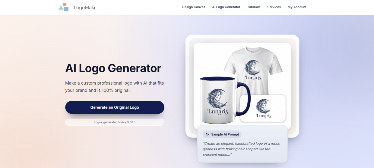 LogoMakr Best For Hands on Creators