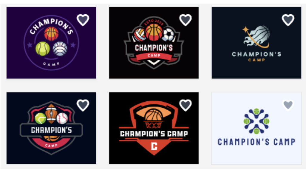 relevant logo templates based on style