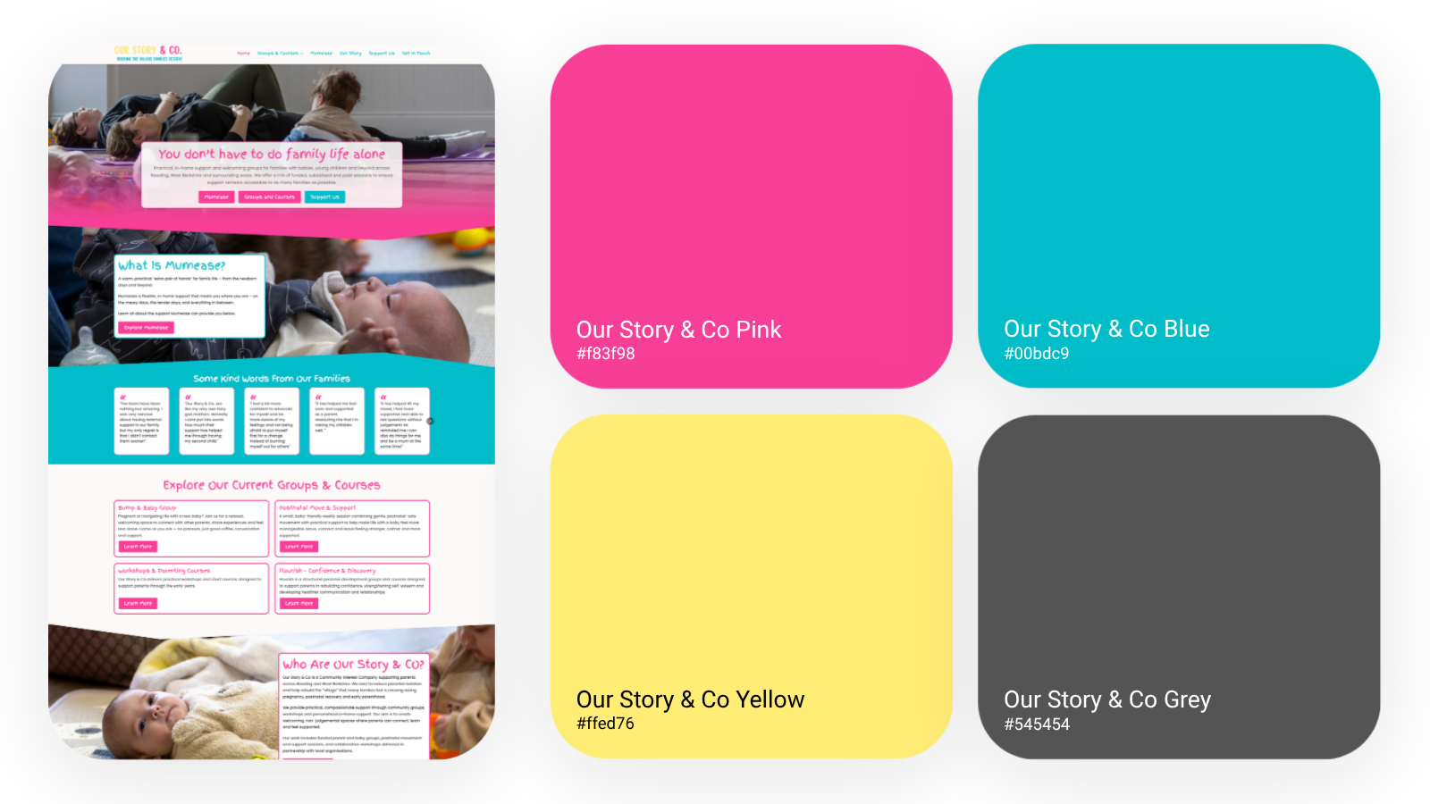 Our Story Co Colours Our Story Co Colours