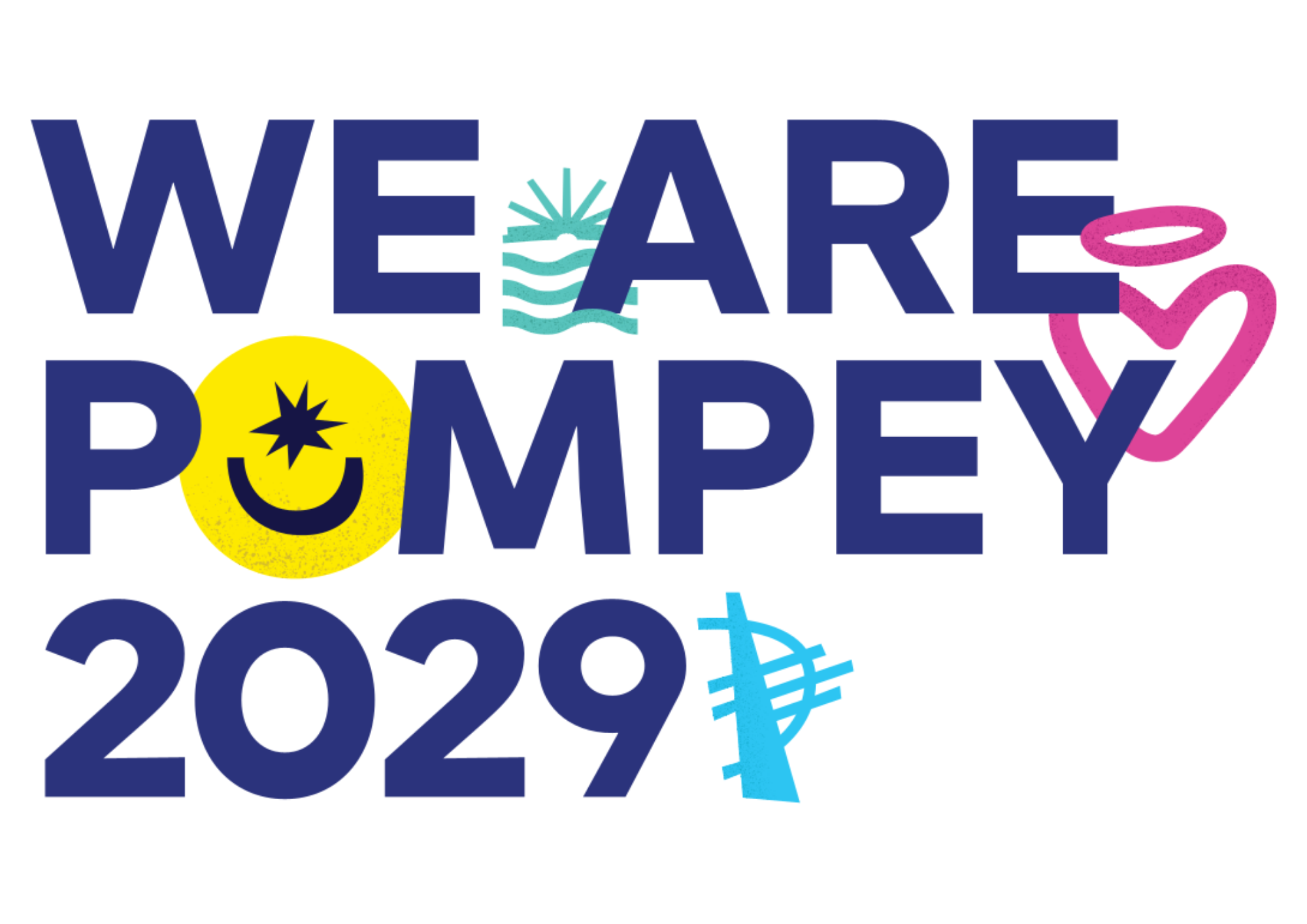 We Are Pompey Blue Logo We Are Pompey Blue Logo
